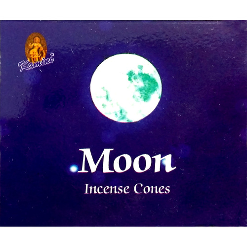 Kamini Incense Cones MOON BOX of 12 Packets