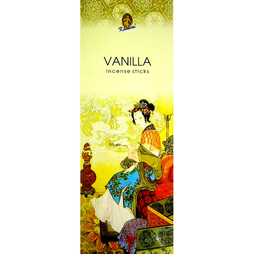 Kamini Incense Hex VANILLA 20 stick BOX of 6 Packets