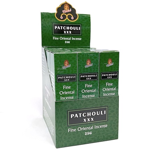 Kamini Incense Fine Oriental PATCHOULI 25g BOX of 12 Packets