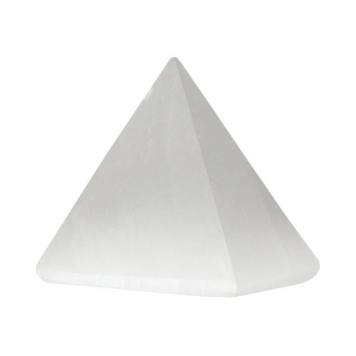 Selenite Crystal Pyramid 10x10cm