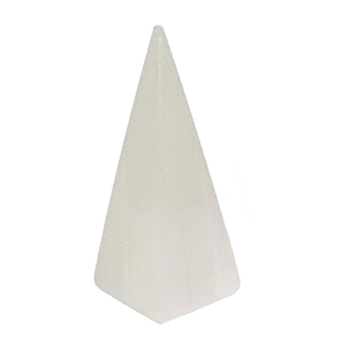 Selenite Crystal Pyramid 5x10cm