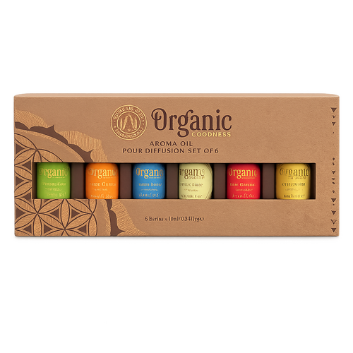ORGANIC Goodness Burner Oil Gift Set 6 pack