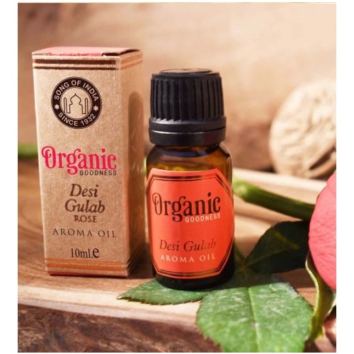 ORGANIC Goodness Burner Aroma Oil ROSE DESI GULAB