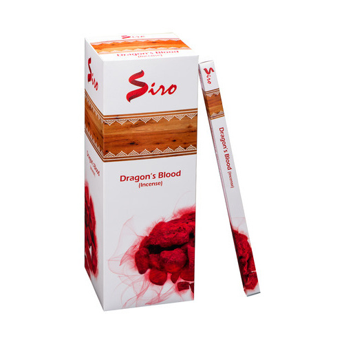 SIRO Incense DRAGONS BLOOD SQUARE Box of 25 8 stick packets