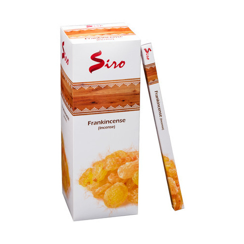 SIRO Incense FRANKINCENSE SQUARE Box of 25 8 stick packets
