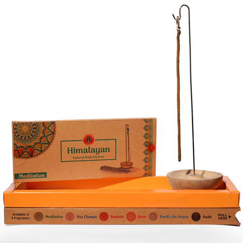 Himalayan Rope Incense MEDITATION 10 Pack