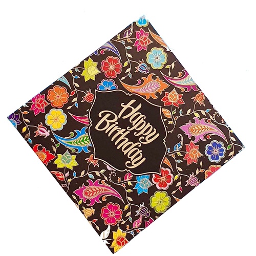 Triskele Arts Cards HAPPY BIRTHDAY FLORAL