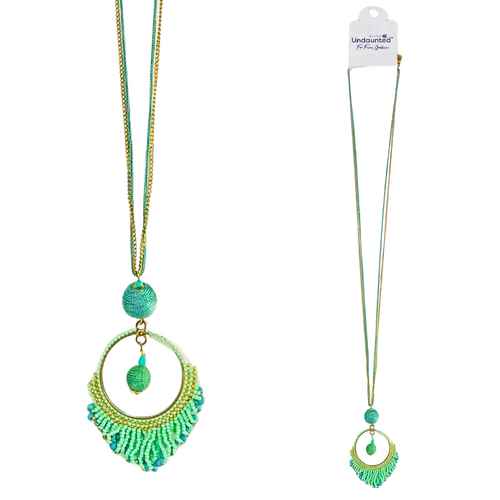 Undaunted Boho Necklace AURORA Turquoise