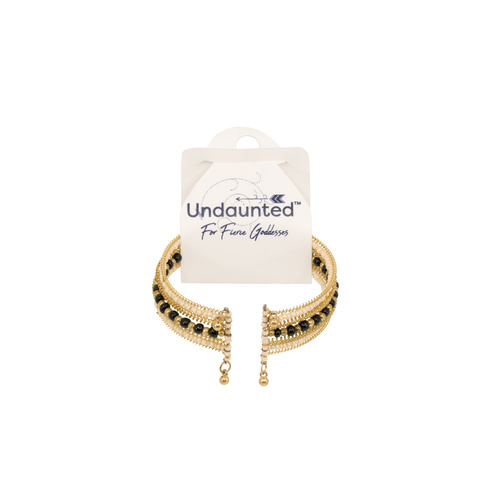 Undaunted Delilah Cuff Black