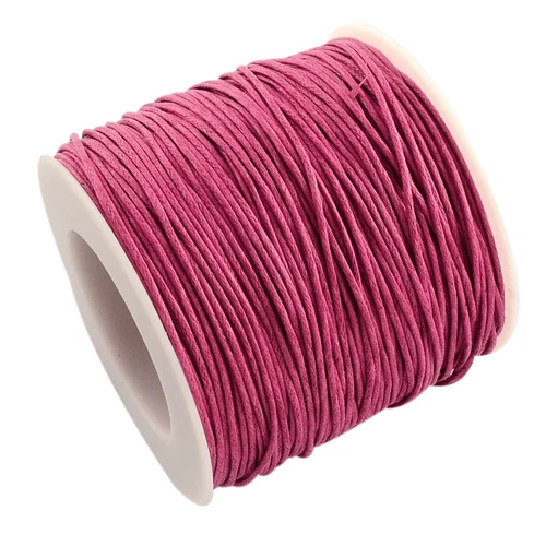 Wax Cord DARK PINK 100m