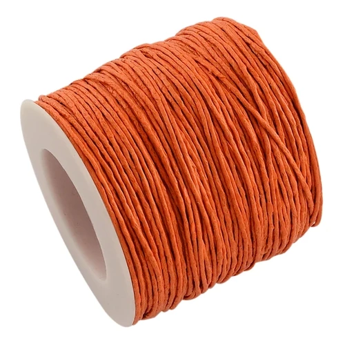 Wax Cord ORANGE 100m
