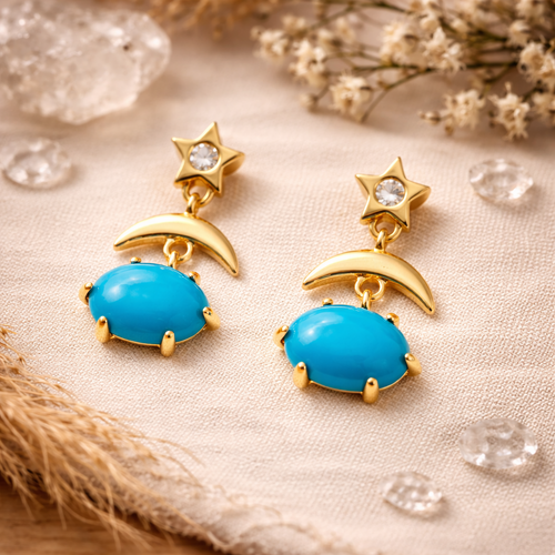 Astromantique CORNELIA Turquoise Earrings