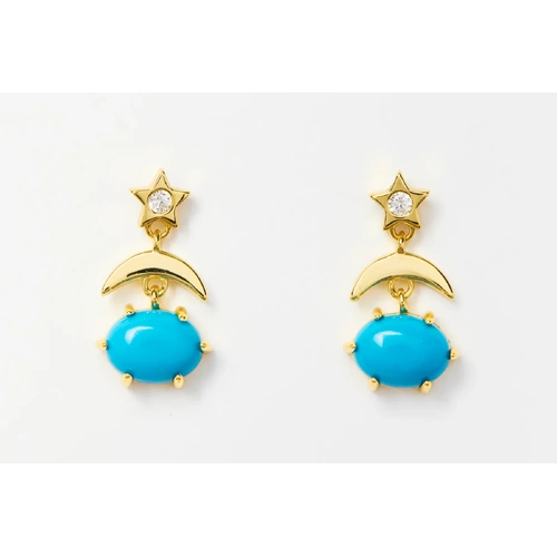 Astromantique CORNELIA Turquoise Earrings