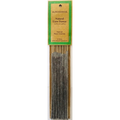 Auroshikha Natural Resin GUM DAMAR 10 Stick