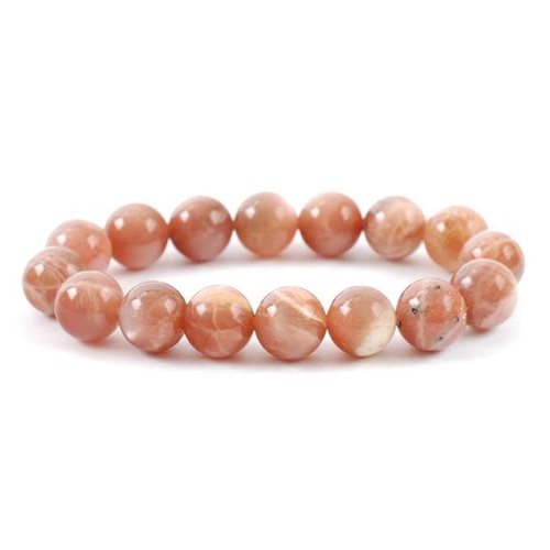 Crystal Bead Bracelet SUNSTONE 10mm