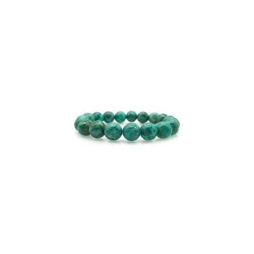 Crystal Bead Bracelet AFRICAN TURQUOISE 12mm Large
