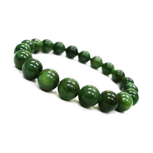 Crystal Bead Bracelet CANADIAN JADE 4mm Small