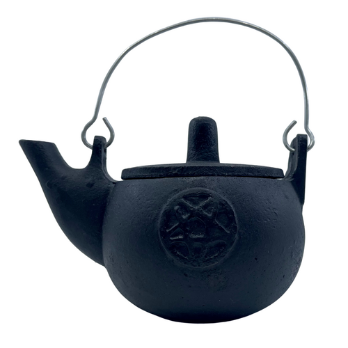 Cauldron w Lid Kettle Cast Iron PENTAGRAM Small 7cm