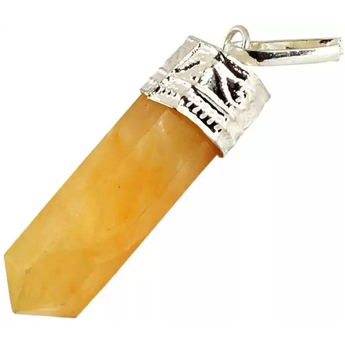 Crystal Pendant Cap Pencil CITRINE