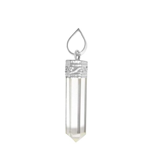 Crystal Pendant Cap Pencil CLEAR QUARTZ