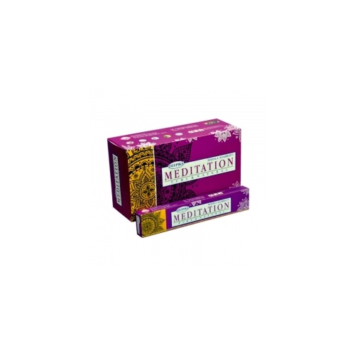 Deepika Incense Sticks MEDITATION 15g BOX of 12 Packets