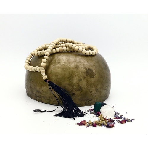 Mala Beads WHITE Large