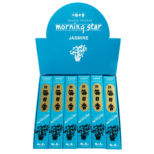 Morning Star JASMINE 50 stick BOX of 12 Packets