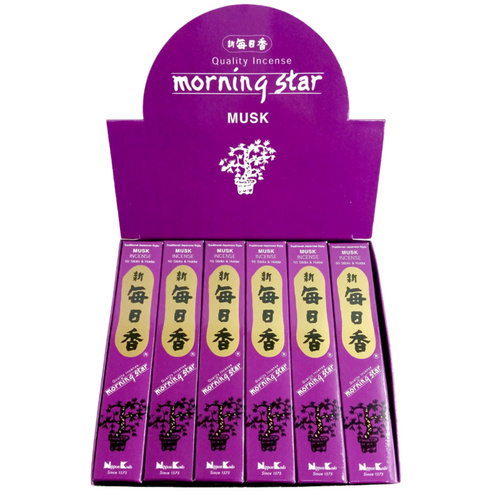 Morning Star MUSK 50 stick BOX of 12 Packets