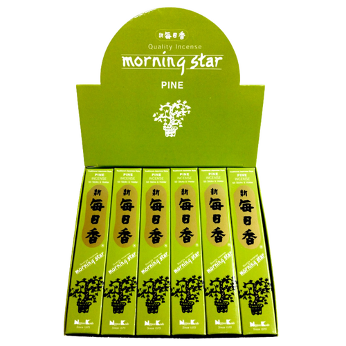 Morning Star PINE 50 stick BOX of 12 Packets