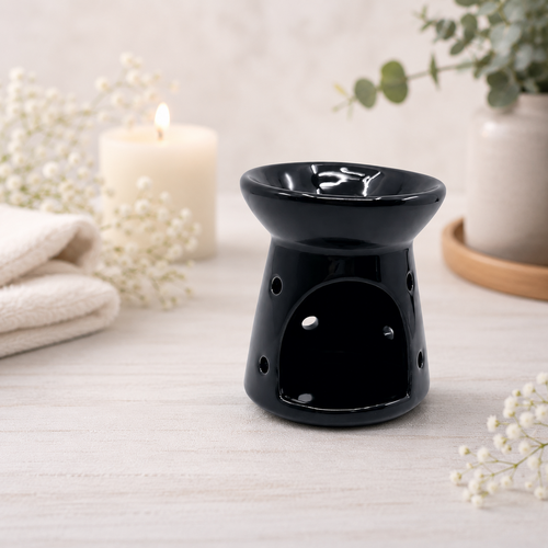 Oil Burner CERAMIC BLACK SMALL