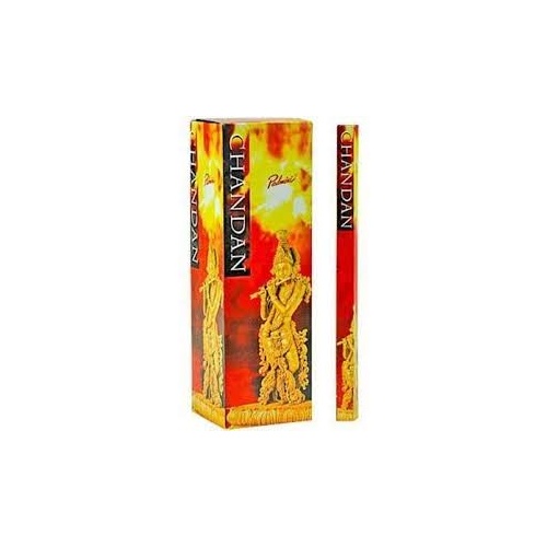 Padmini Incense Square CHANDAN 8 stick BOX of 25 Packets