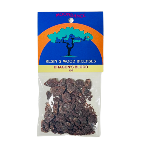 Resin & Wood Incense Dragons Blood Pieces 10g Packet