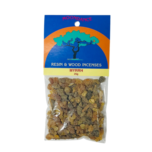 Resin & Wood Incense Myrrh Granules BULK 100g Packet