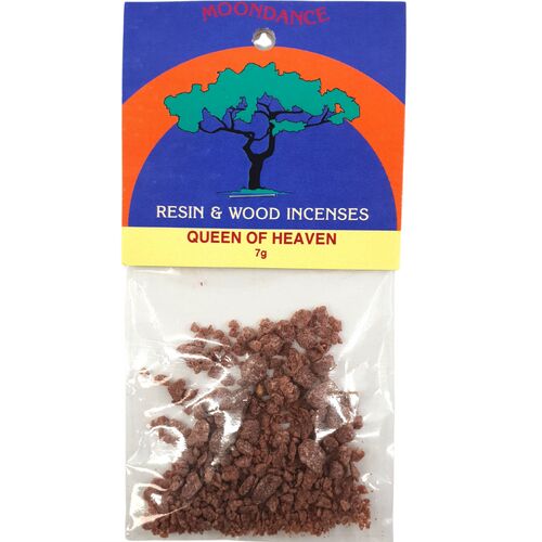 Resin & Wood Incense Queen of Heaven Granules BULK 100g Packet