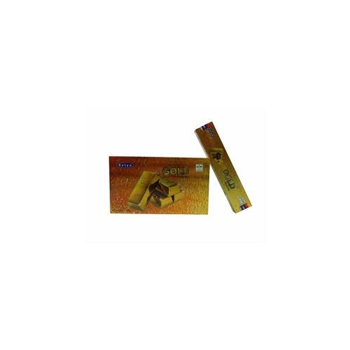 Satya Incense GOLD 15g BOX of 12 Packets