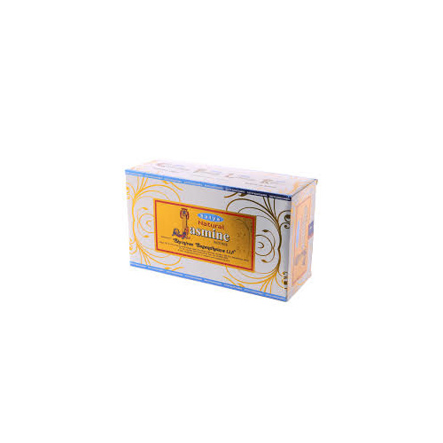 Satya Incense NATURAL JASMINE 15g BOX of 12 Packets