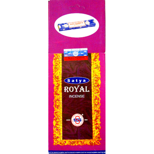 Satya Incense ROYAL 10g BOX of 25 Packets