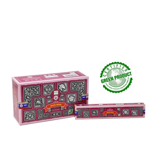 Satya Incense SUPER HIT MAGIC MONK 15g BOX of 12 Packets