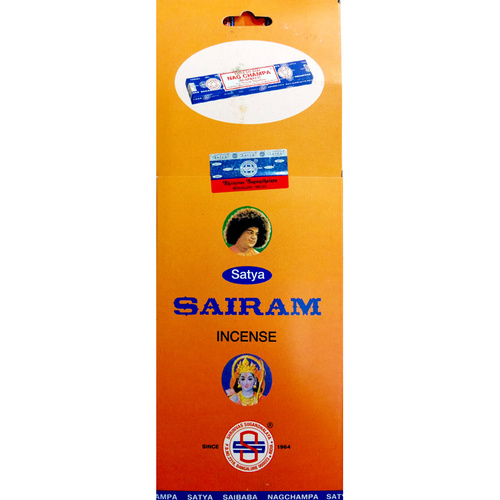 Satya Incense SAI RAM 10g BOX of 25 Packets