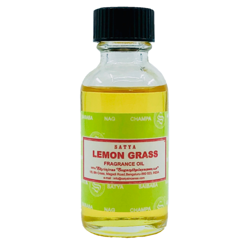 Satya Burner Oil LEMONGRASS 30ml Single Bottle