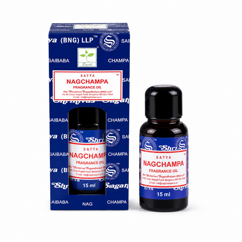 Satya Nag Champa Fragrance Oil 15ml BOX of 12 Bottles