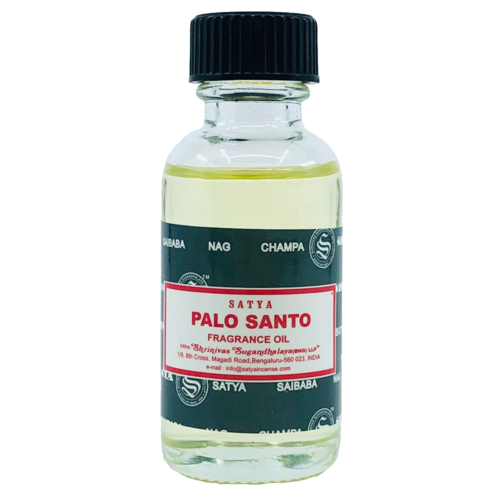 Satya Burner Oil PALO SANTO 30ml Single Bottle