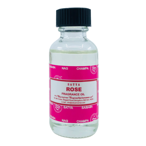 Satya Burner Oil ROSE 30ml Single Bottle