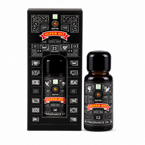 Satya Super Hit Fragrance Oil 15 ml BOX of 12 Bottles
