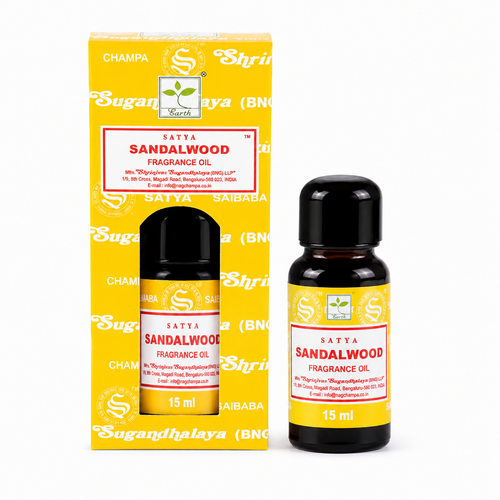 Satya Sandal Wood Fragrance Oil 15ml