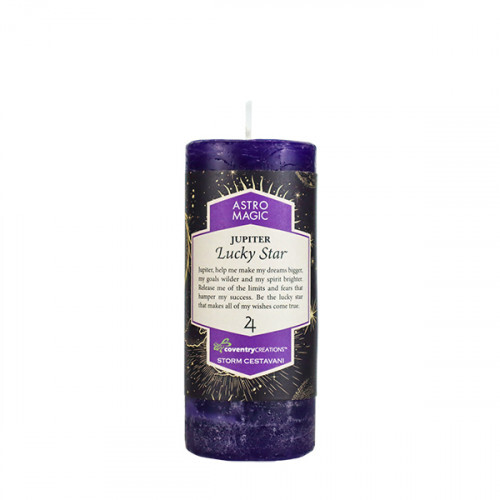 Astro Magic Candle JUPITER Lucky Star