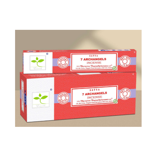 Satya Earth 7 ARCHANGELS 15g Box of 6 Packets