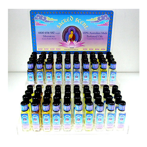 Sacred Scent COMPLETE DISPLAY with TESTERS