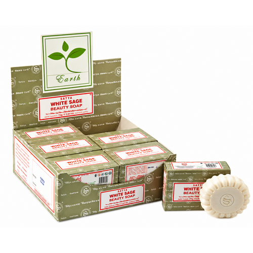Satya Soap WHITE SAGE 75g BOX of 12