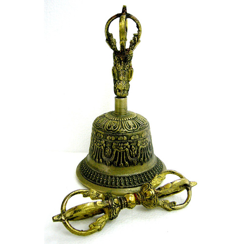 Tibetan BELL & DORGE X Large 12.5cm dia